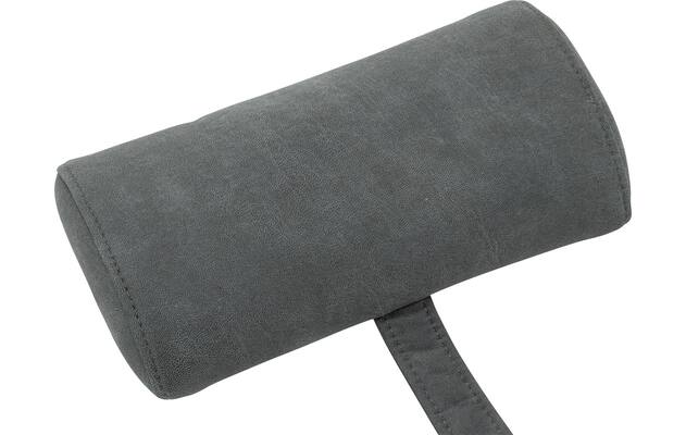 Goossens hoofdsteun sassari blauw micro leer - 8251575-{merk}-sassari-zitmeubel-accessoires-micro-leer-03